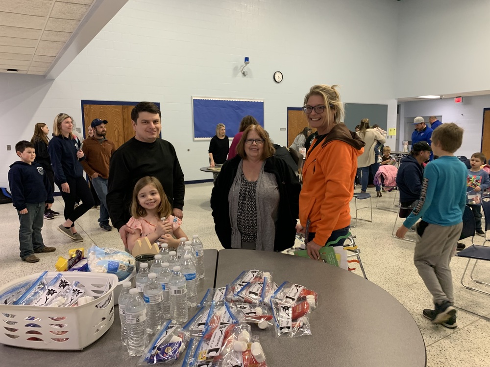 Parents and students participate in parent education night