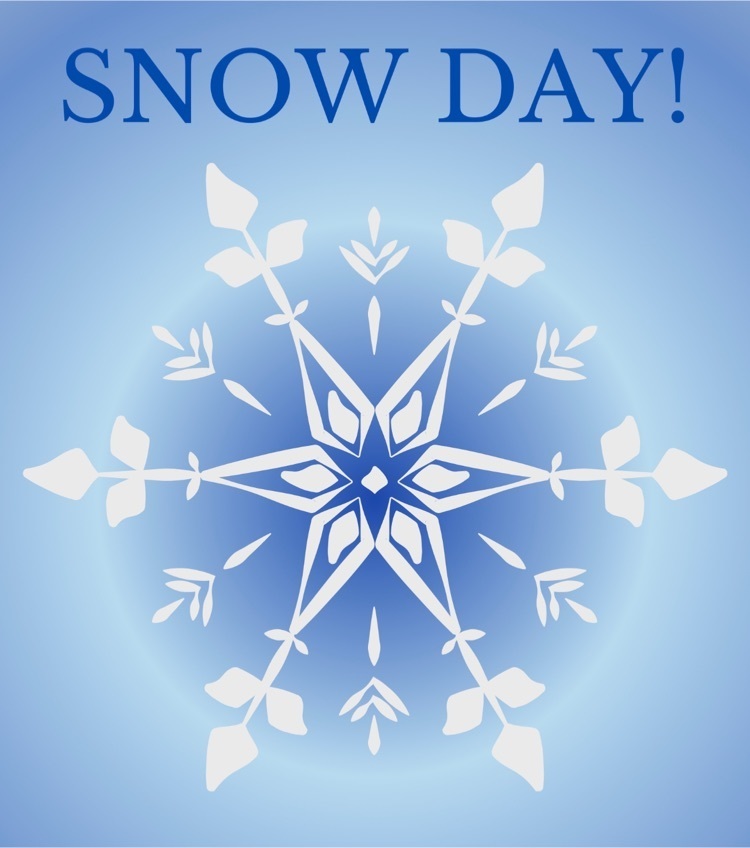 Snow day sign