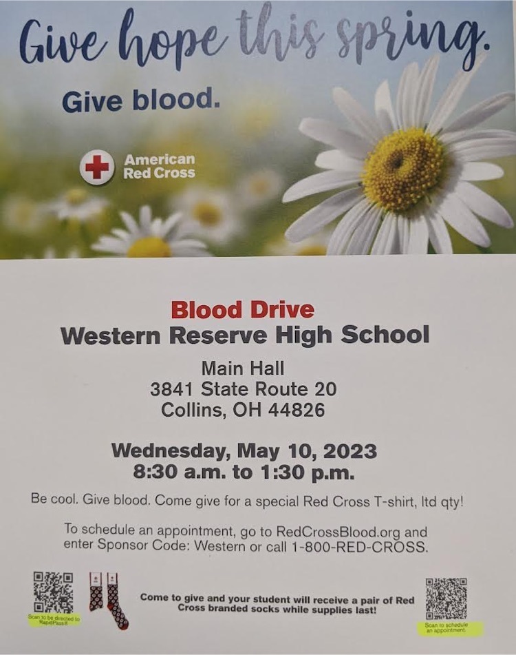 Blood Drive information